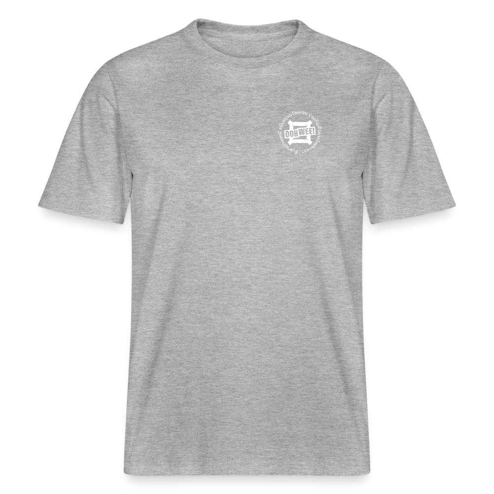 RELAXED FIT Unisex Organic T-Shirt - heather grey